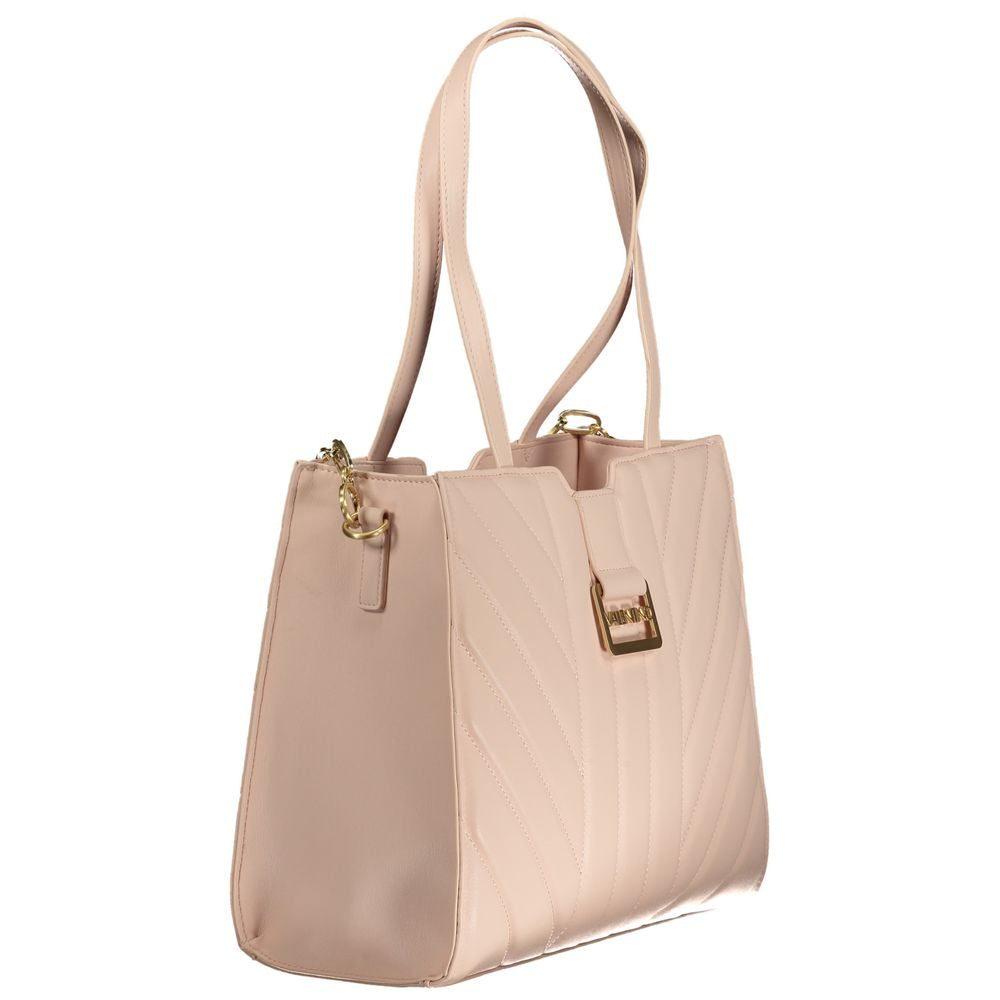 Pink Polyethylene Handbag-Mario Valentino-LabelTerrace.com