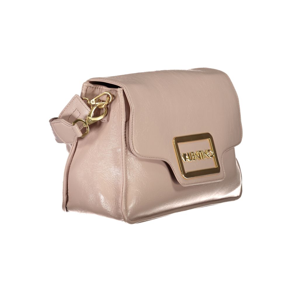 Pink Polyethylene Women Handbag-Mario Valentino-LabelTerrace.com