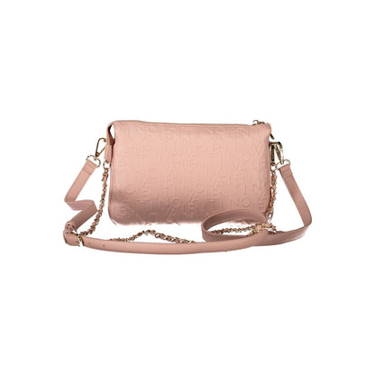 Pink Polyethylene Women Handbag-Mario Valentino-LabelTerrace.com
