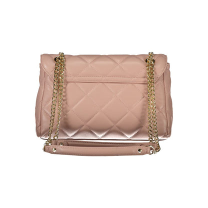 Pink Polyethylene Women Handbag-Mario Valentino-LabelTerrace.com