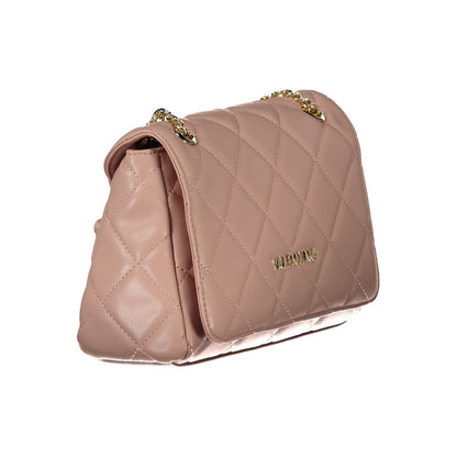 Pink Polyethylene Women Handbag-Mario Valentino-LabelTerrace.com