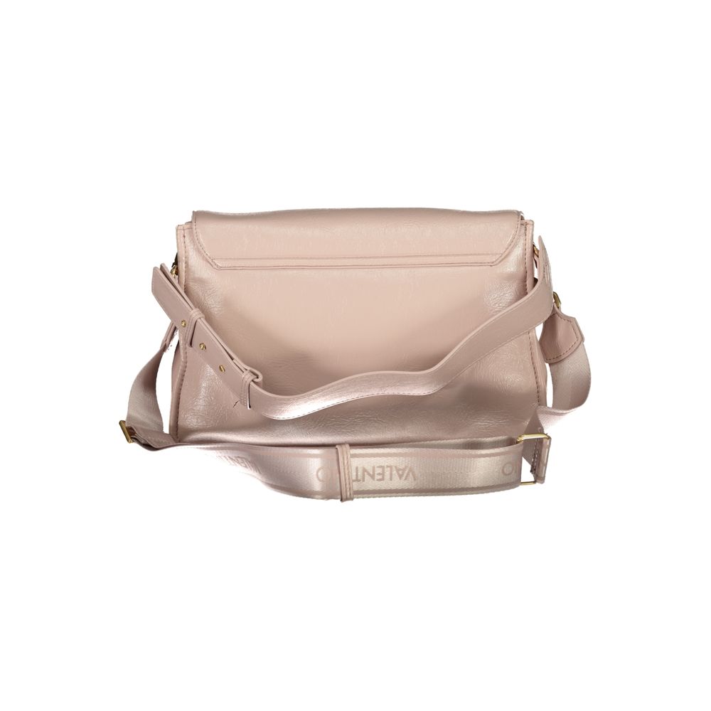 Pink Polyethylene Women Handbag-Mario Valentino-LabelTerrace.com