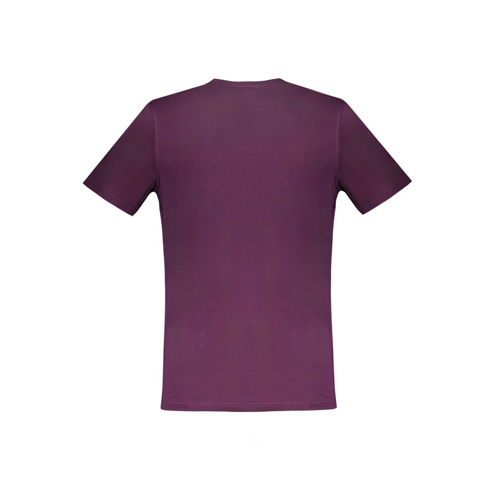 Purple Cotton T-Shirt-Harmont & Blaine-LabelTerrace.com