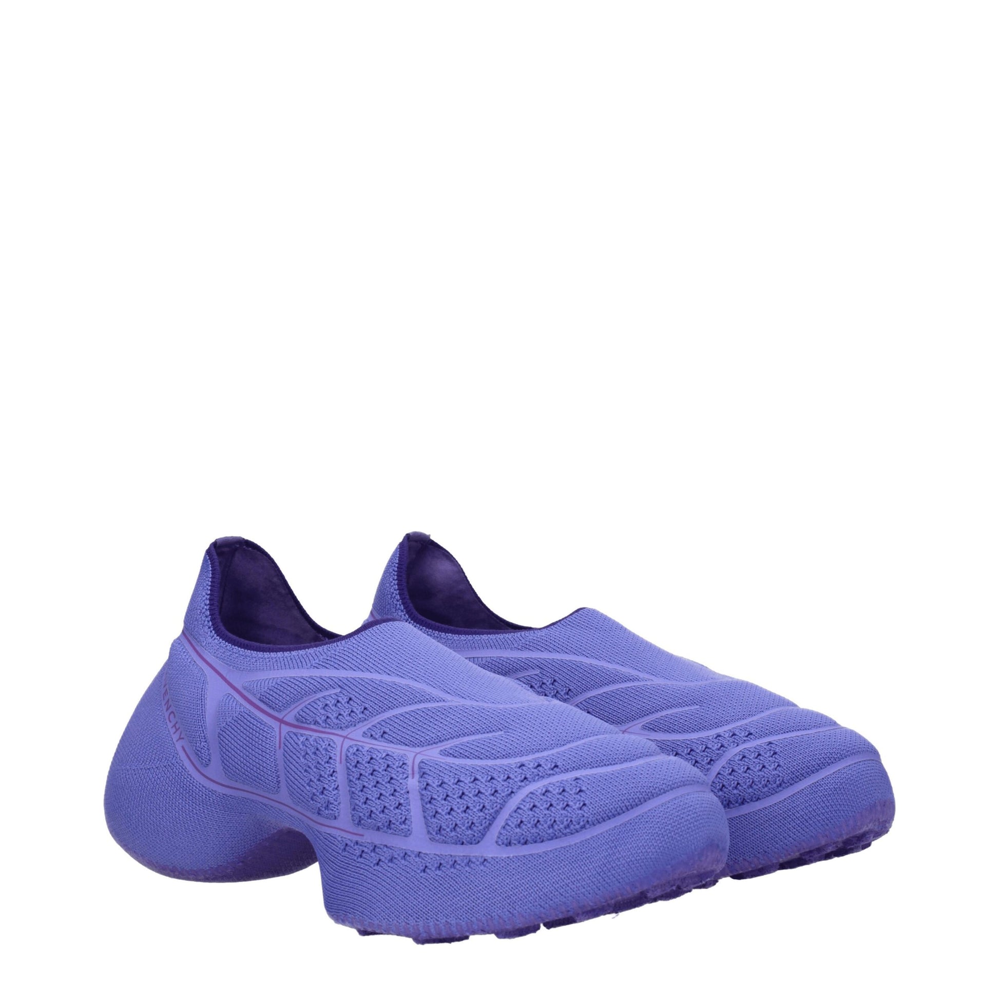 Purple Fabric Slip-On Loafers-Givenchy-LabelTerrace.com