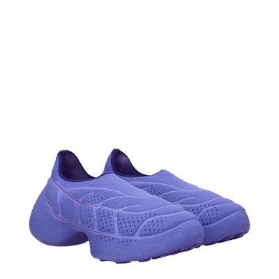 Purple Fabric Slip-On Loafers-Givenchy-LabelTerrace.com