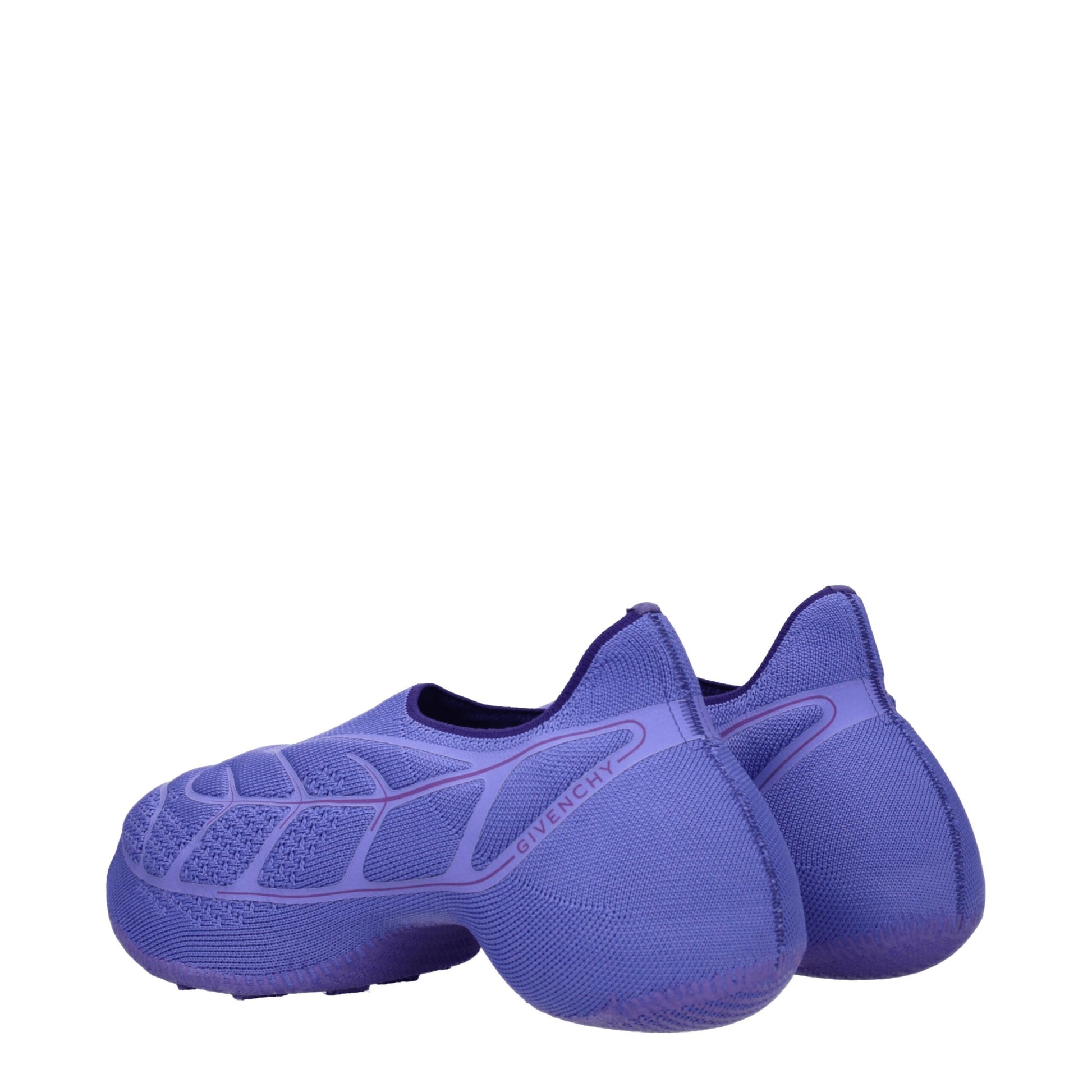 Purple Fabric Slip-On Loafers-Givenchy-LabelTerrace.com
