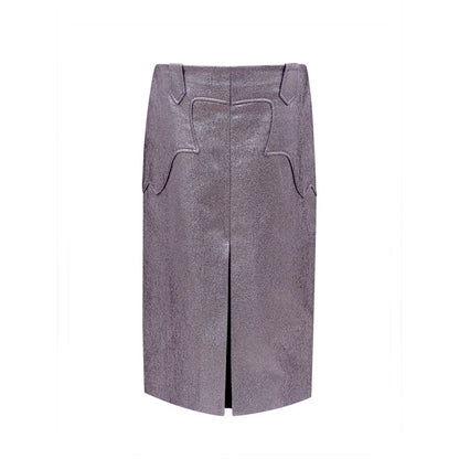 Purple Polyamide Skirt-Tom Ford-LabelTerrace.com