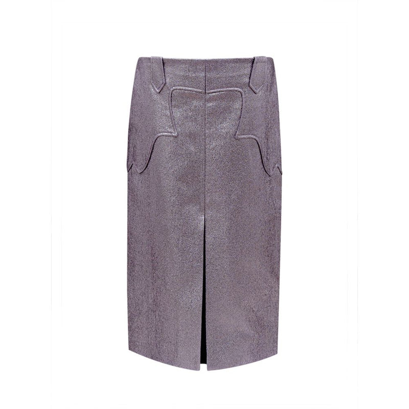 Purple Polyamide Skirt-Tom Ford-LabelTerrace.com