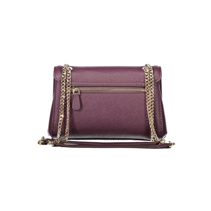 Purple Polyethylene Women Handbag-Guess Jeans-LabelTerrace.com