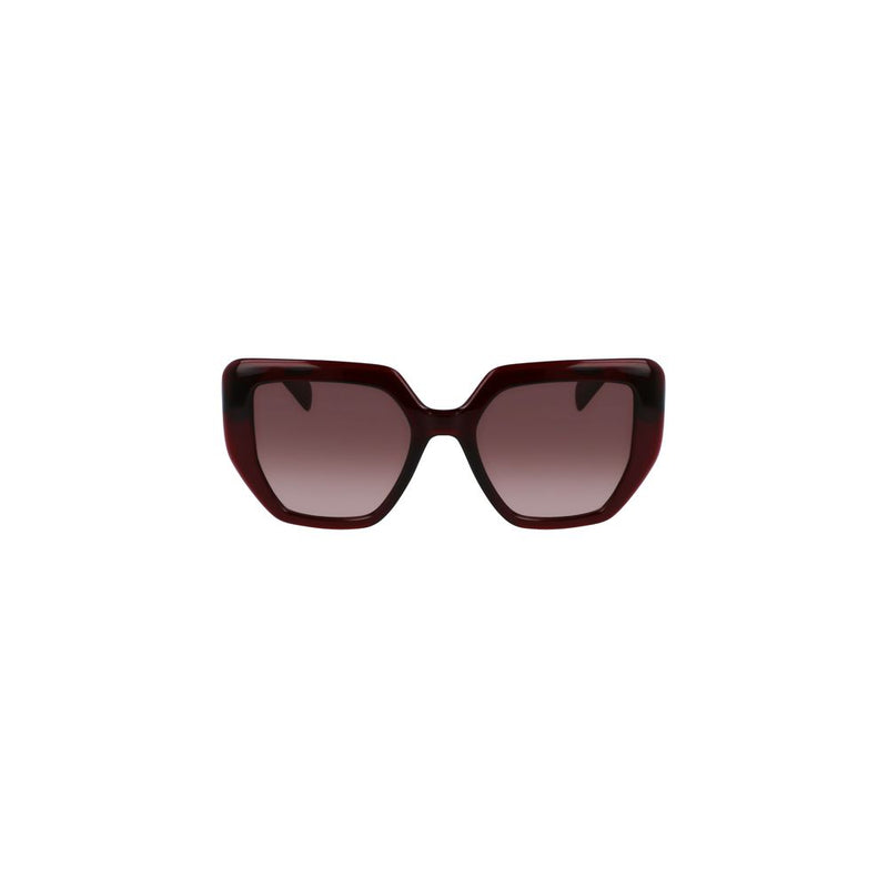 Red Bio-Injected Women's Sunglass-Liu Jo-LabelTerrace.com