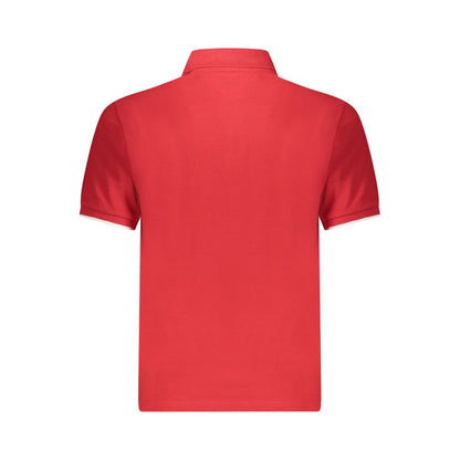 Red Cotton Men Polo Shirt-North Sails-LabelTerrace.com