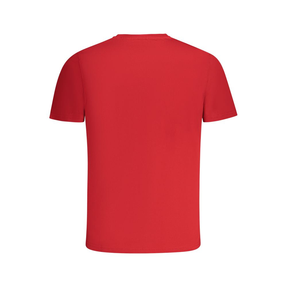 Red Cotton Men T-Shirt-North Sails-LabelTerrace.com