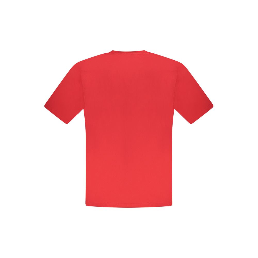 Red Cotton Men T-Shirt-North Sails-LabelTerrace.com