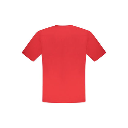 Red Cotton Men T-Shirt-North Sails-LabelTerrace.com