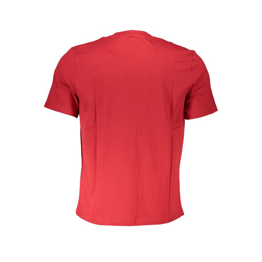 Red Cotton T-Shirt-North Sails-LabelTerrace.com
