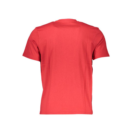 Red Cotton T-Shirt-North Sails-LabelTerrace.com