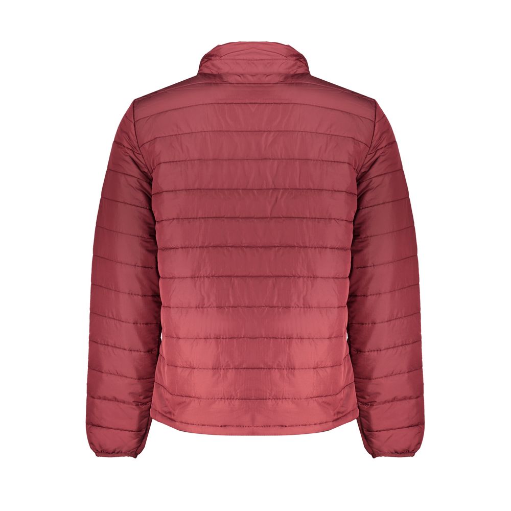 Red Polyester Men's Sports Jacket-Timberland-LabelTerrace.com