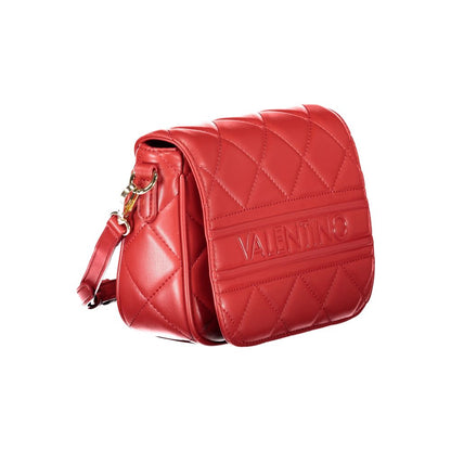 Red Polyethylene Women Handbag-Mario Valentino-LabelTerrace.com