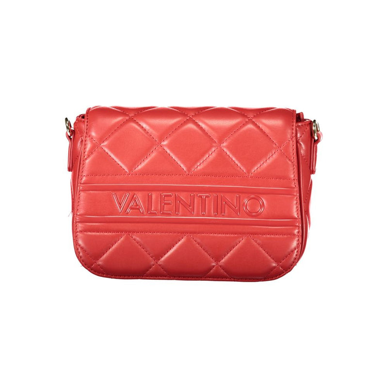 Red Polyethylene Women Handbag-Mario Valentino-LabelTerrace.com