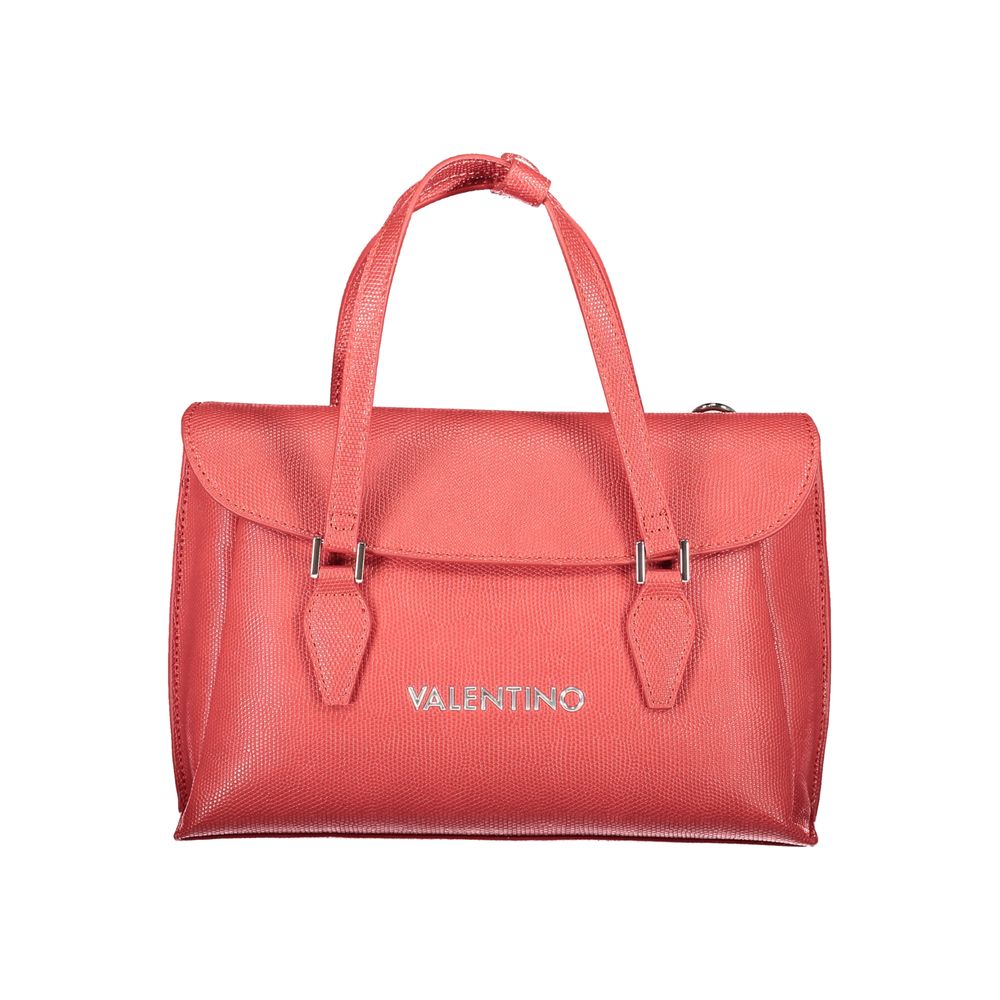Red Polyethylene Women Handbag-Mario Valentino-LabelTerrace.com