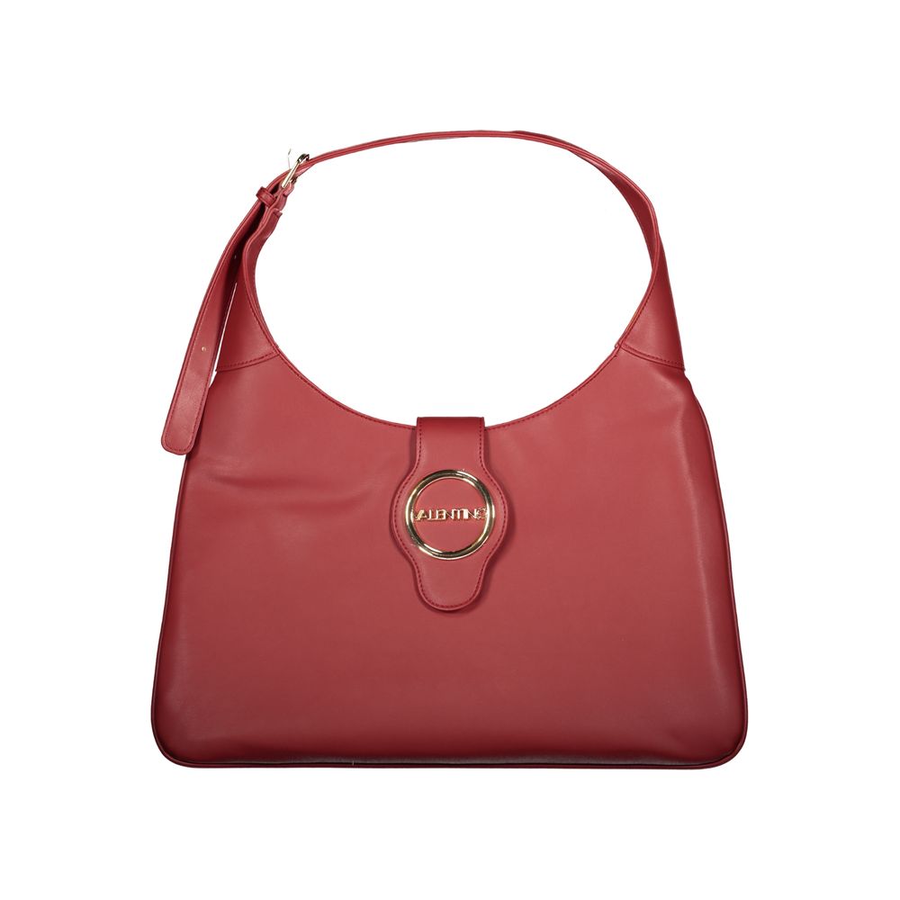 Red Polyethylene Women Handbag-Mario Valentino-LabelTerrace.com