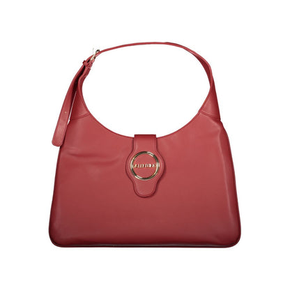Red Polyethylene Women Handbag-Mario Valentino-LabelTerrace.com