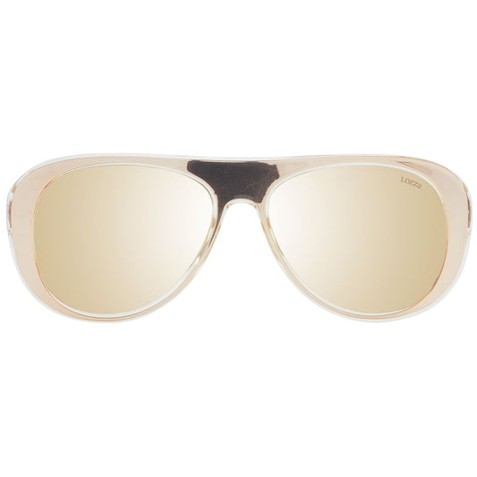Rose Gold Acetate & Plastic Sunglasses-Lozza-LabelTerrace.com