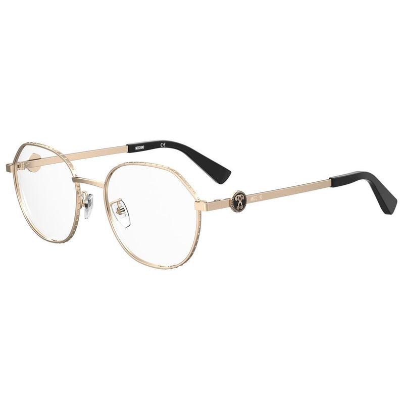Rose Gold Metal Frames-Moschino-LabelTerrace.com