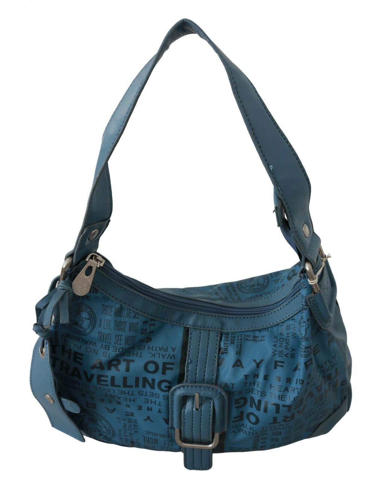 Shoulder Handbag Printed Purse Women Blue-WAYFARER-LabelTerrace.com