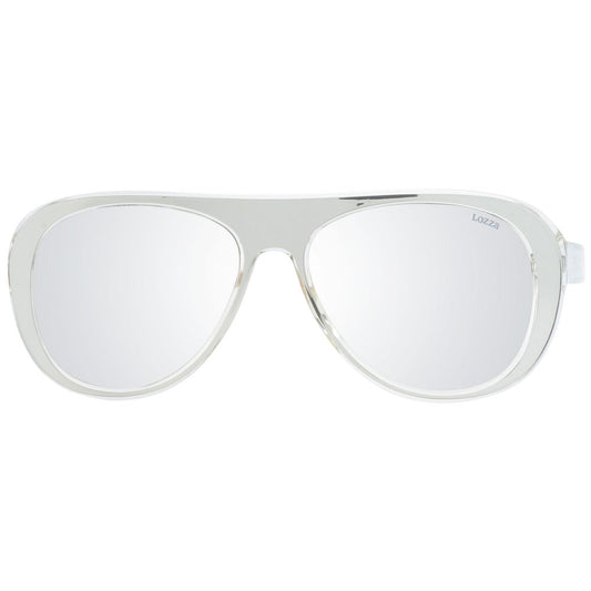 Silver Acetate & Plastic Sunglasses-Lozza-LabelTerrace.com