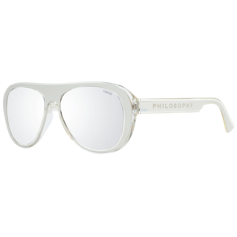 Silver Acetate & Plastic Sunglasses-Lozza-LabelTerrace.com