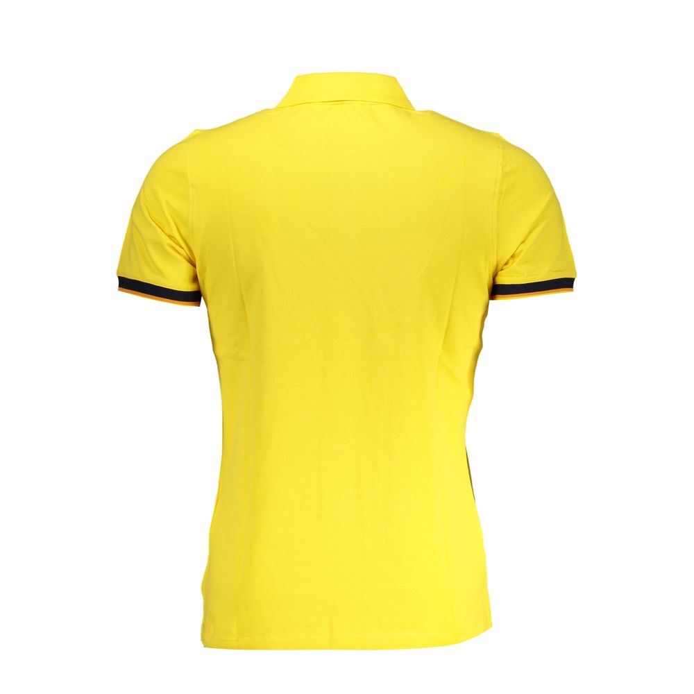 Sunshine Yellow Cotton Blend Polo-K-WAY-LabelTerrace.com