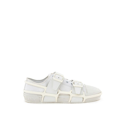 White Cotton Sneaker-Burberry-LabelTerrace.com