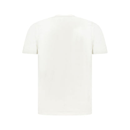 White Cotton Men T-Shirt-North Sails-LabelTerrace.com
