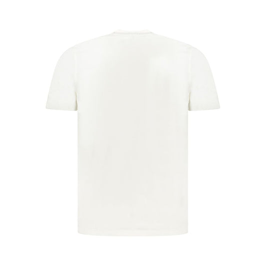 White Cotton Men T-Shirt-North Sails-LabelTerrace.com