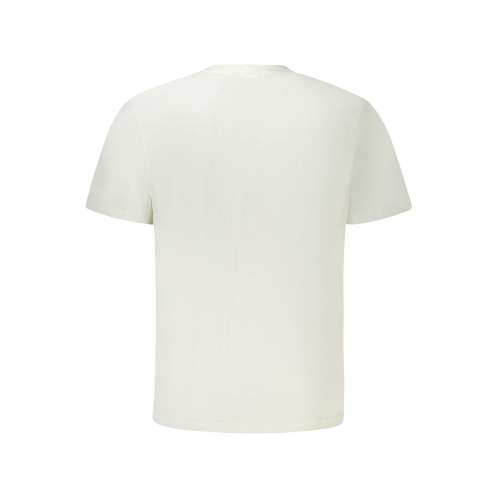 White Cotton Men T-Shirt-Pepe Jeans-LabelTerrace.com
