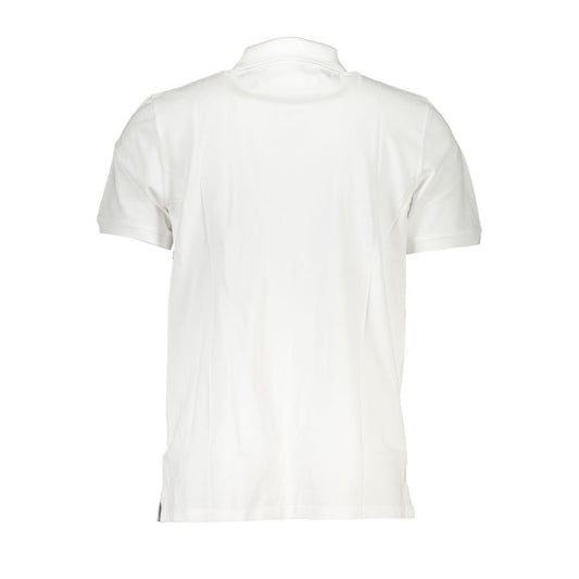 White Cotton Polo Shirt-Timberland-LabelTerrace.com