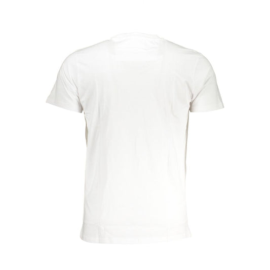 White Cotton T-Shirt-Cavalli Class-LabelTerrace.com