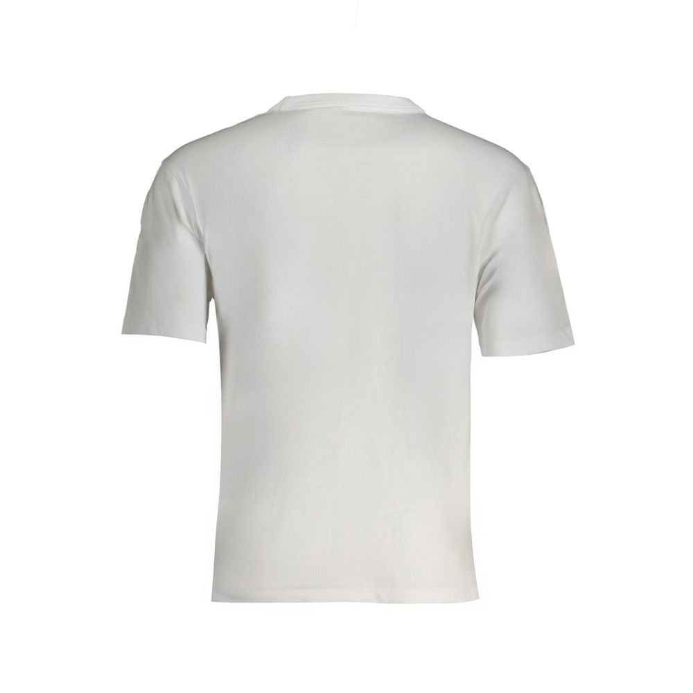 White Cotton T-Shirt-K-WAY-LabelTerrace.com