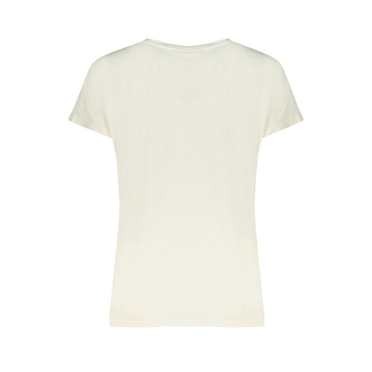 White Cotton T-Shirt-North Sails-LabelTerrace.com