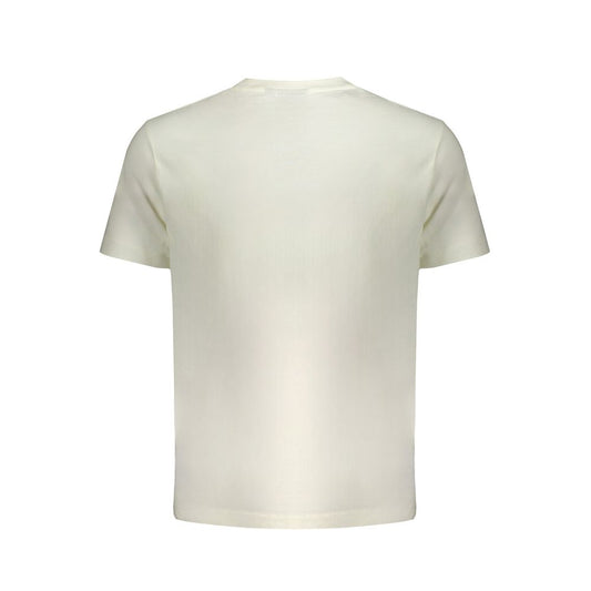 White Cotton T-Shirt-Wrangler-LabelTerrace.com