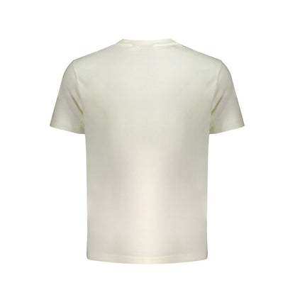 White Cotton T-Shirt-Wrangler-LabelTerrace.com
