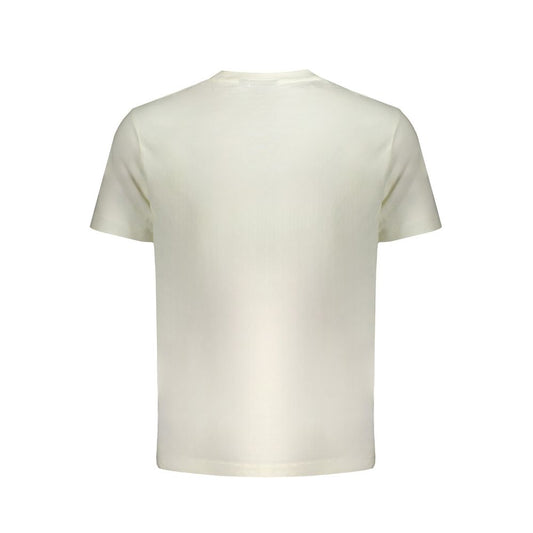 White Cotton T-Shirt-Wrangler-LabelTerrace.com