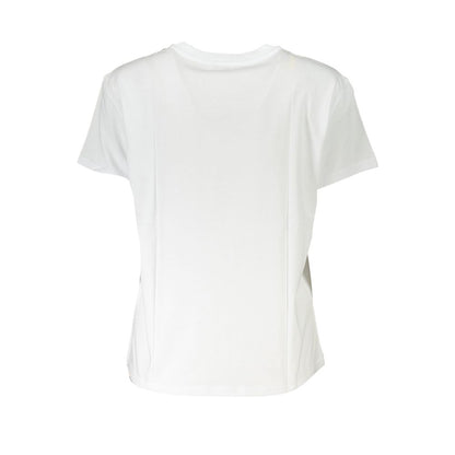 White Cotton Women T-Shirt-Patrizia Pepe-LabelTerrace.com