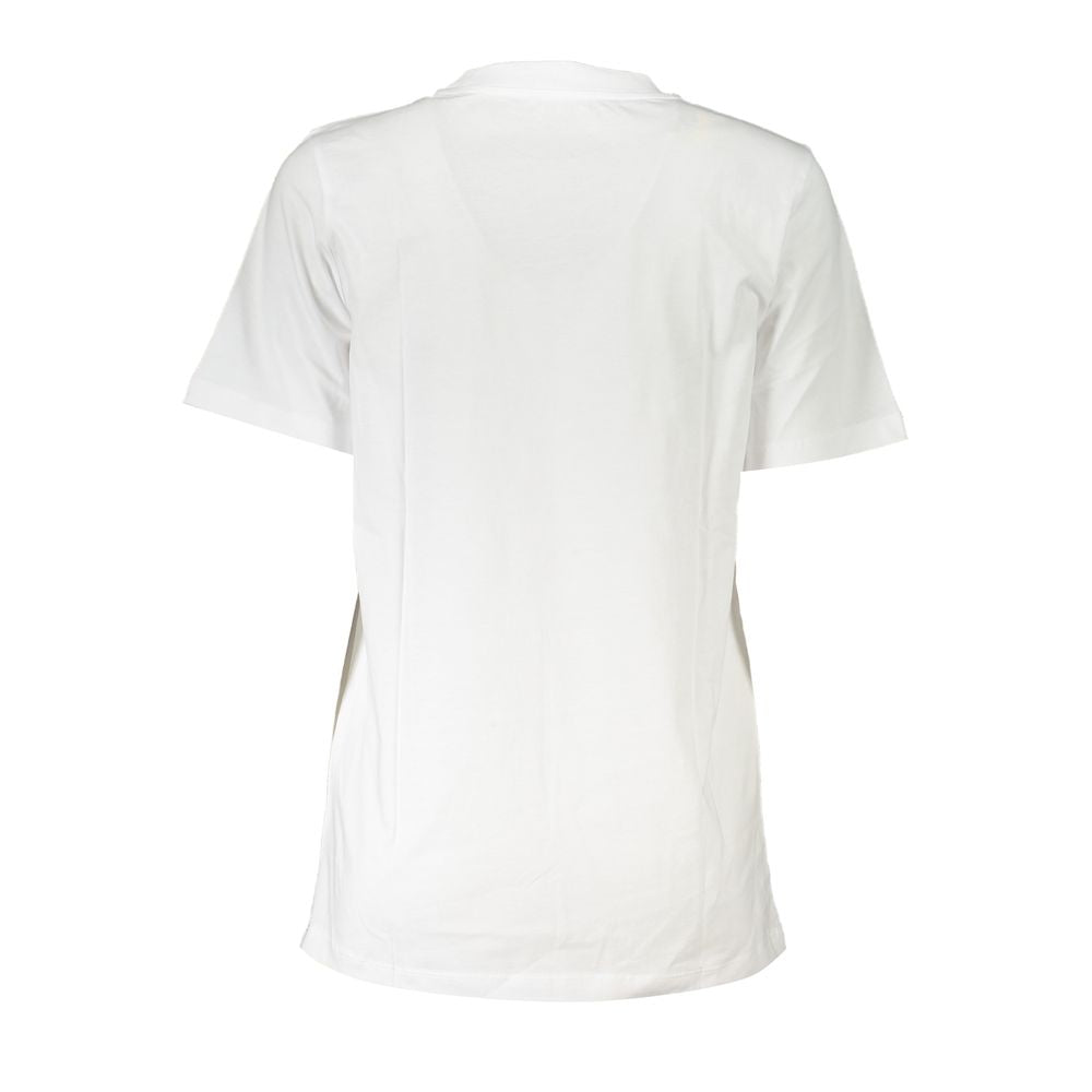 White Cotton Women Top-Patrizia Pepe-LabelTerrace.com
