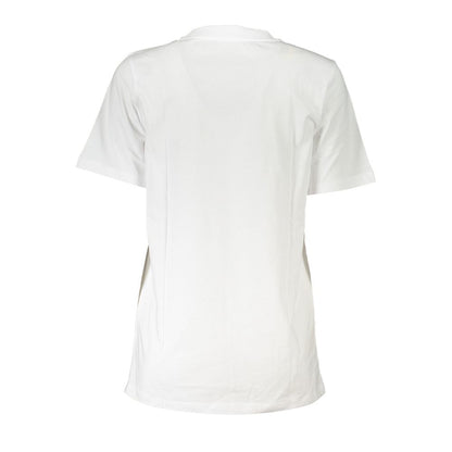 White Cotton Women Top-Patrizia Pepe-LabelTerrace.com