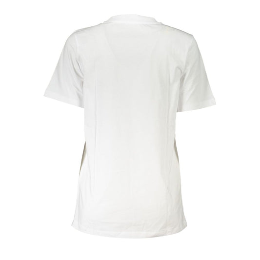 White Cotton Women Top-Patrizia Pepe-LabelTerrace.com
