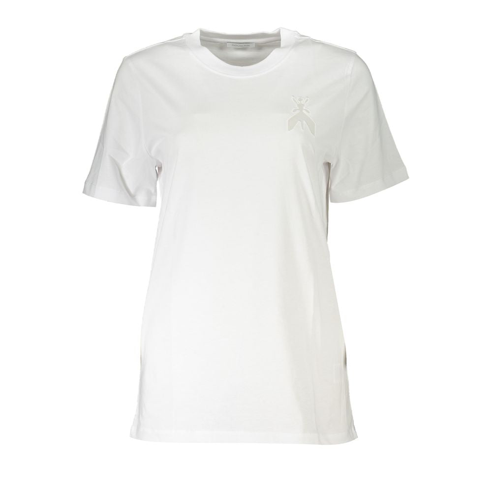 White Cotton Women Top-Patrizia Pepe-LabelTerrace.com