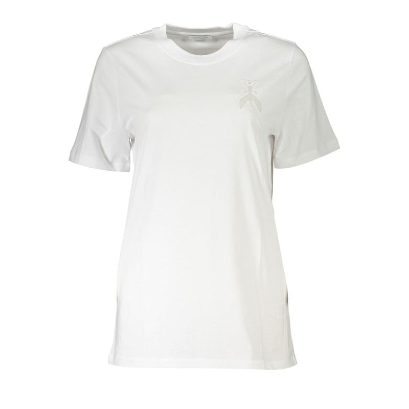 White Cotton Women Top-Patrizia Pepe-LabelTerrace.com