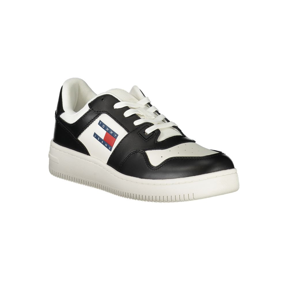 White Polyethylene Women Sneaker-Tommy Hilfiger-LabelTerrace.com